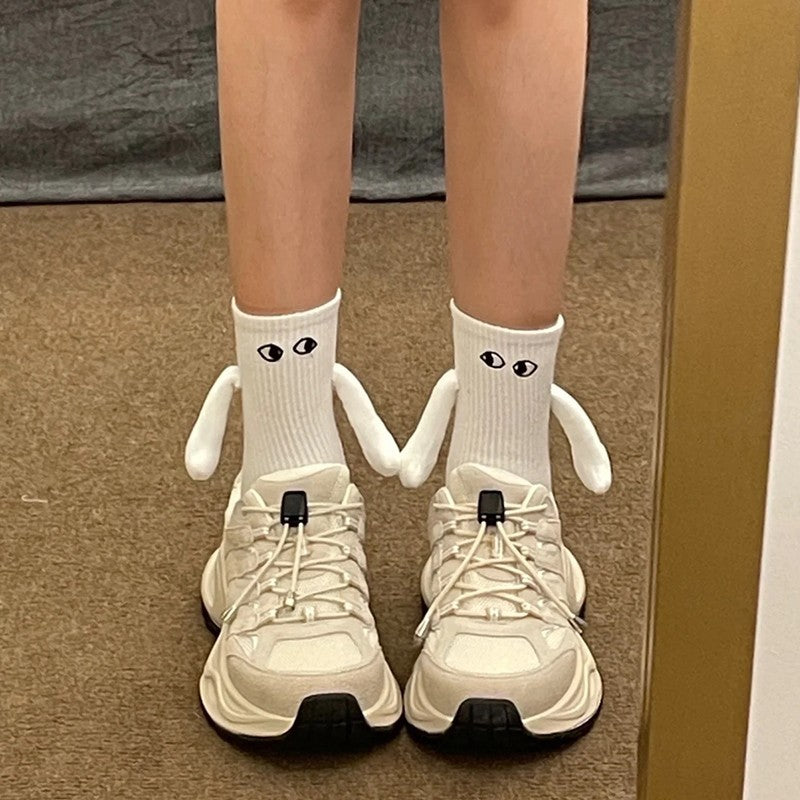 SnuggleLink Magnetic Hand Holding Socks