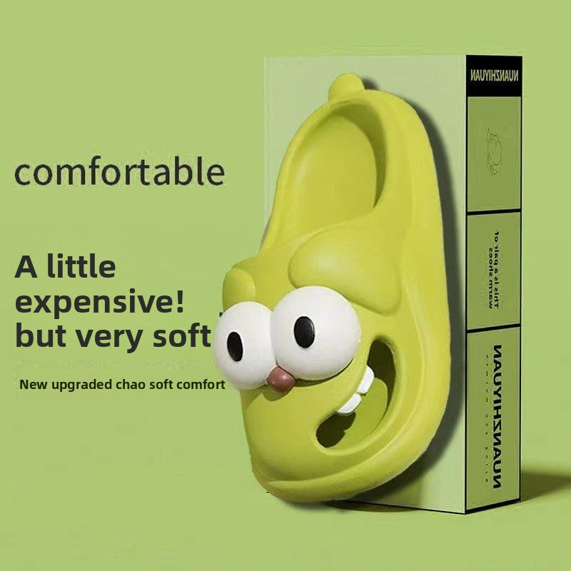 GooglySlides Fun Cartoon Slippers