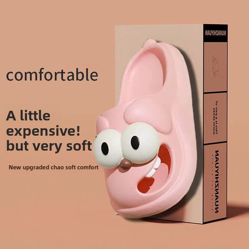 GooglySlides Fun Cartoon Slippers