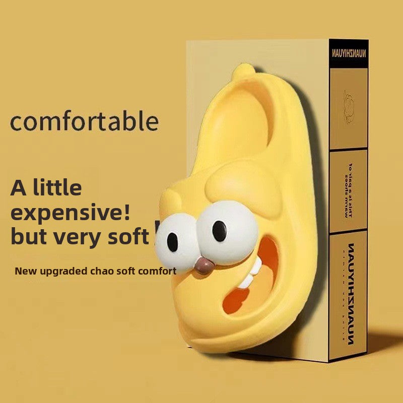 GooglySlides Fun Cartoon Slippers