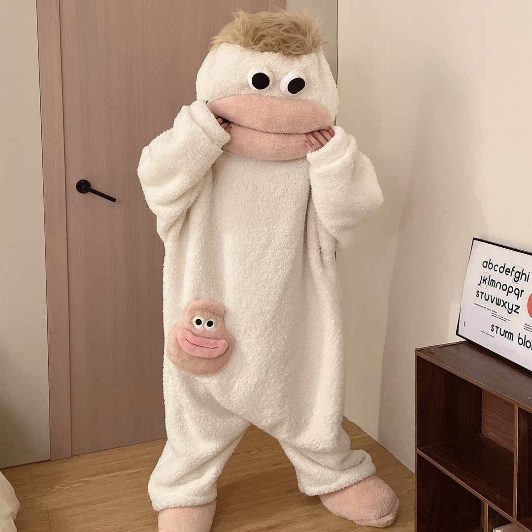 Fuzzy Monster Onesie