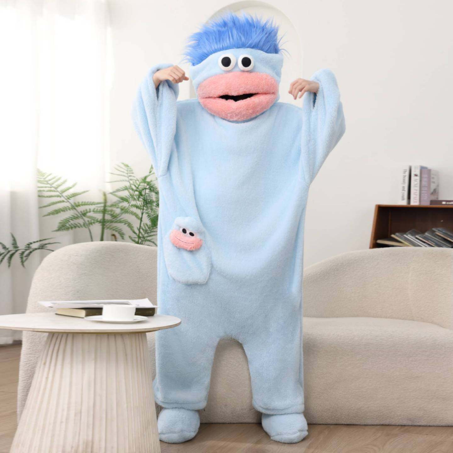 Fuzzy Monster Onesie