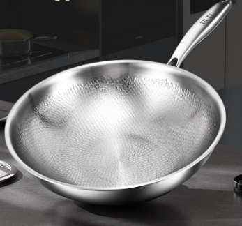 Fish Scale Hammer Wok