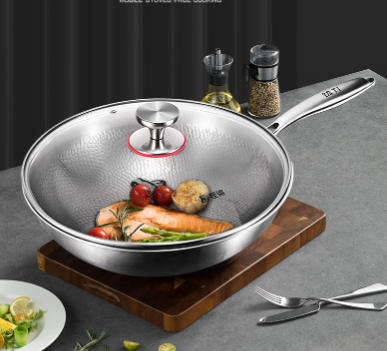 Fish Scale Hammer Wok