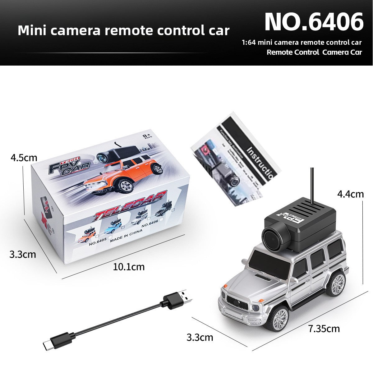 SnapRacer Camera RC Car