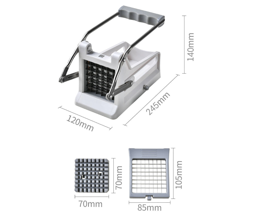 Hand-Push Potato Slicer