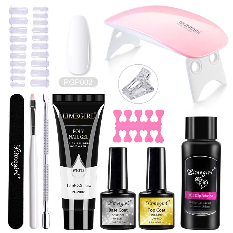 LimeGirl Polygel Nail Kit