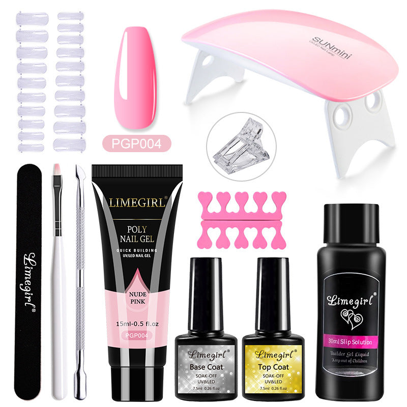 LimeGirl Polygel Nail Kit