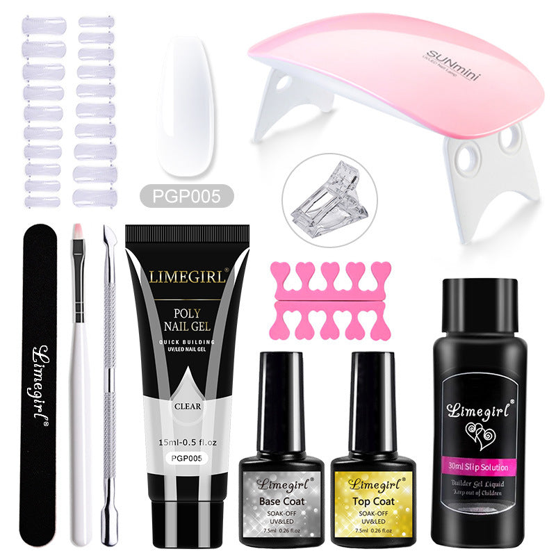 LimeGirl Polygel Nail Kit