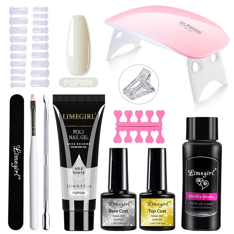 LimeGirl Polygel Nail Kit