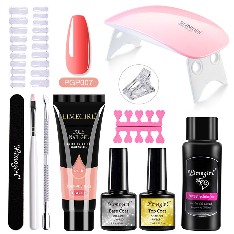 LimeGirl Polygel Nail Kit