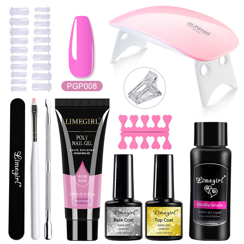 LimeGirl Polygel Nail Kit