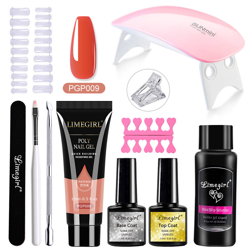 LimeGirl Polygel Nail Kit