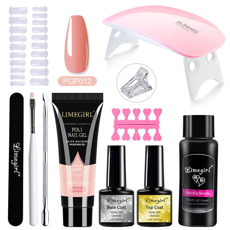 LimeGirl Polygel Nail Kit