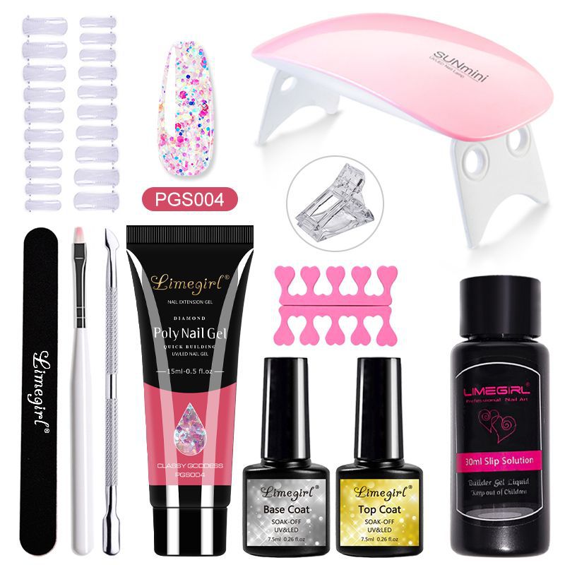 LimeGirl Polygel Nail Kit