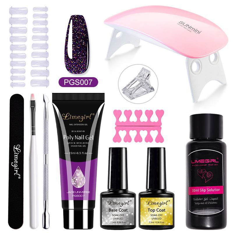 LimeGirl Polygel Nail Kit