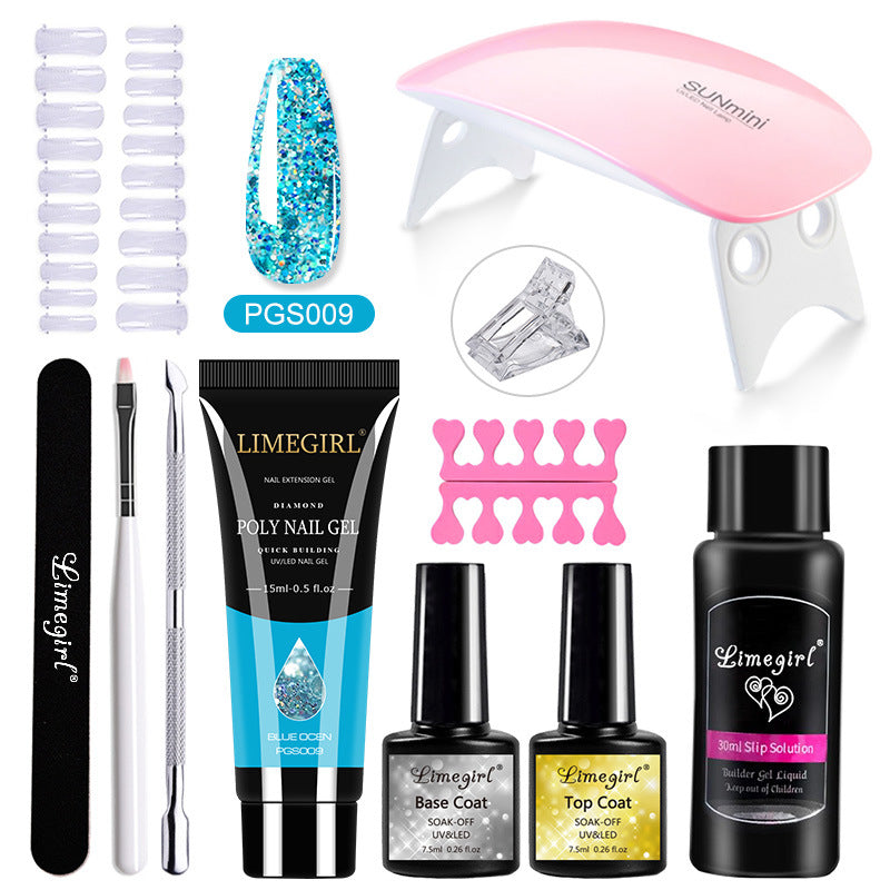 LimeGirl Polygel Nail Kit