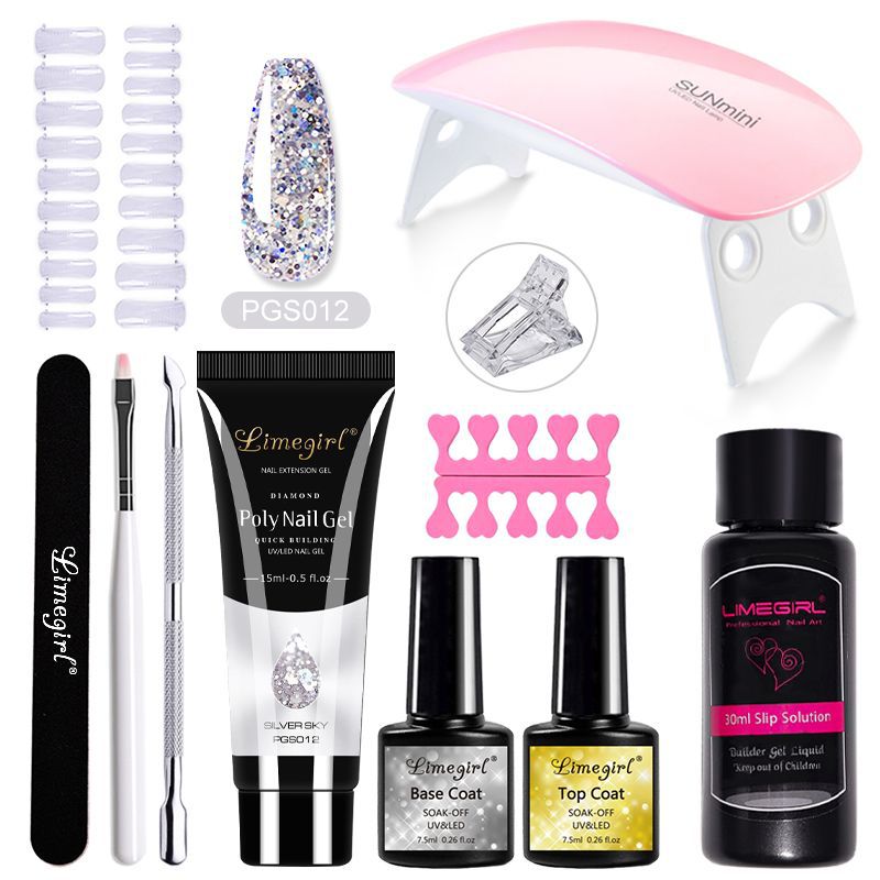 LimeGirl Polygel Nail Kit