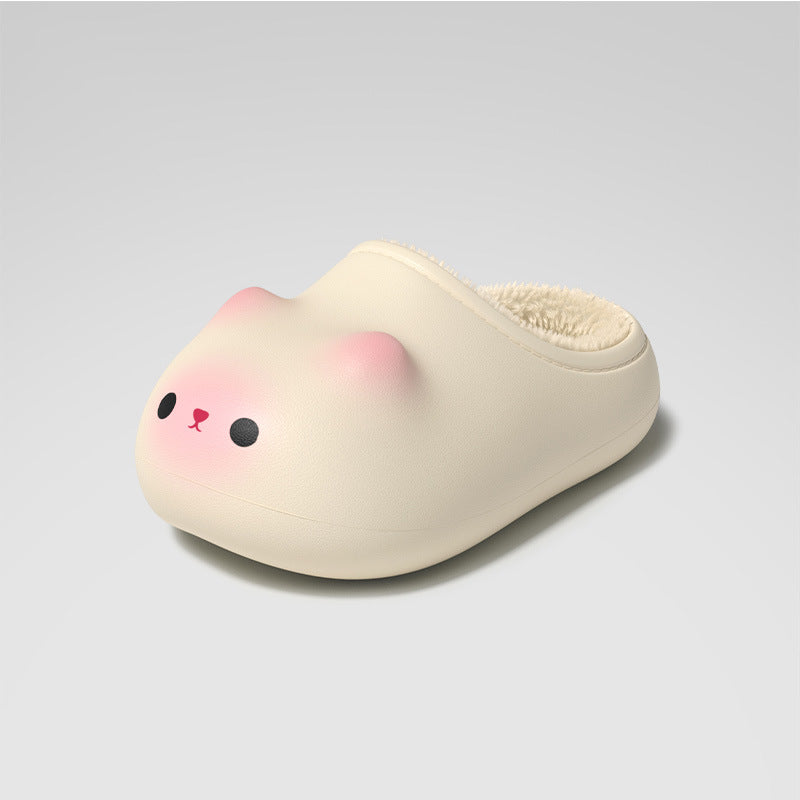 PurrCloud Cat Cotton Slippers