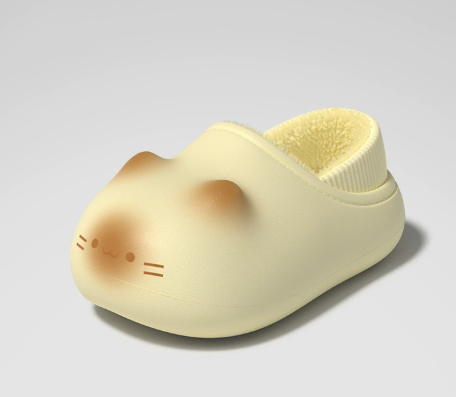 PurrCloud Cat Cotton Slippers
