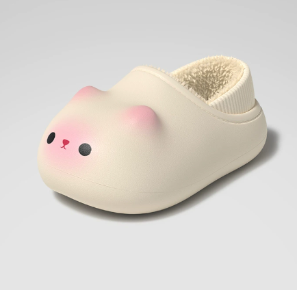 PurrCloud Cat Cotton Slippers