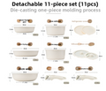Detachable Handle Cookware Set - 11 Piece Collection