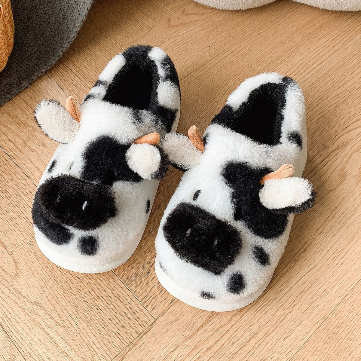 MooMellow Cow Slippers